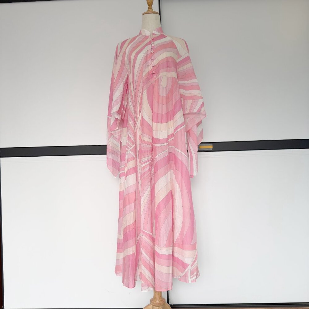 NWOT !Pucci Iride cotton kaftan - Picture 4 of 11